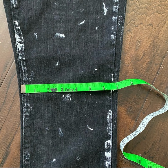 Current/Elliott Black Jeans NWT Trucker Vintage Inspired Skinny Jeans Size 29 - Picture 11 of 16